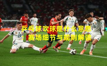 乒乓球吹球是什么意思:赛场细节与规则解读